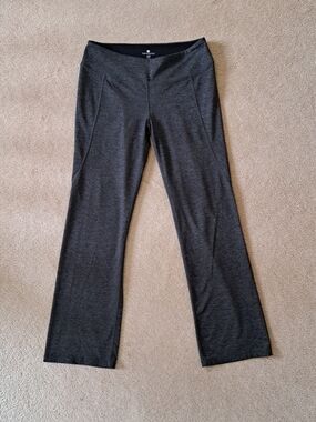 Tuff Athletics Dark Charcoal Yoga Pants Womens Medium Stretch Casual Activewear